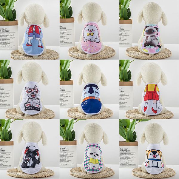 cartoon dog clothes cat pet clothes bichon teddy bomei mesh breathable spring and summer vest thin xd23786
cartoon dog clothes cat pet clothes bichon teddy bomei mesh breathable spring and summer vest thin xd23786