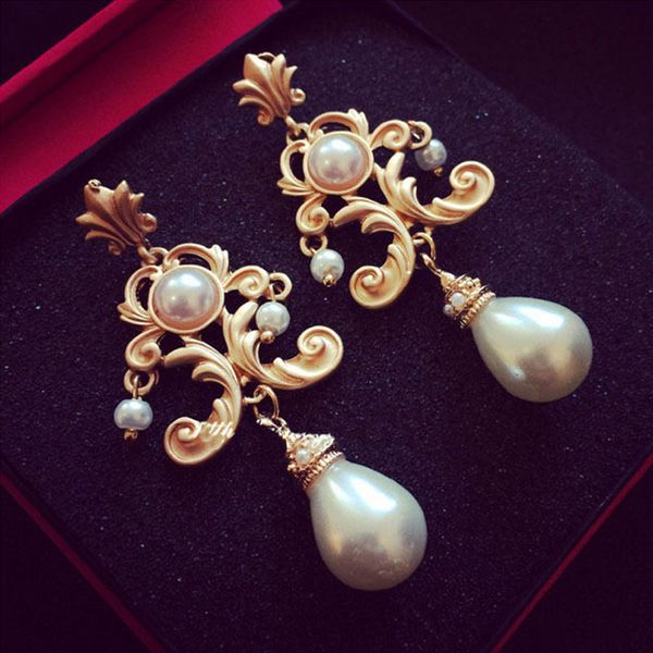 ретро роскошное барокко невесты серьги для женщин euramerican дворец урожай pearl серьга, Golden;silver
ретро роскошное барокко невесты серьги для женщин euramerican дворец урожай pearl серьга, Golden;silver