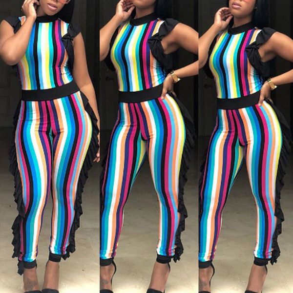 2020 new clothing china wholesale european and american women's jumpsuits & rompers summer new multicolor striped jumpsuit, Black;white
2020 new clothing china wholesale european and american women's jumpsuits & rompers summer new multicolor striped jumpsuit, Black;white