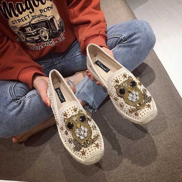 casual women loafers shoes crystal lazy slip on women flat shoes soft black ladies fisherman footwear
casual women loafers shoes crystal lazy slip on women flat shoes soft black ladies fisherman footwear
