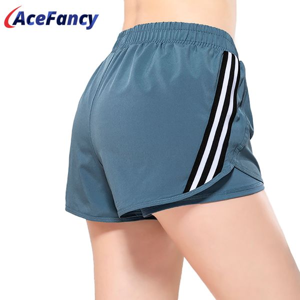 acefancy summer women's two-layer shorts women mesh breathable seamless yoga shorts athletic sport fitness feminino 2082, White;red
acefancy summer women's two-layer shorts women mesh breathable seamless yoga shorts athletic sport fitness feminino 2082, White;red