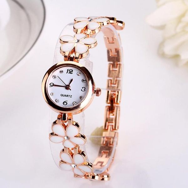 women watches daisies flower strap quarts watch rose gold bracelet wrist wacth girls ladies dress watches clock relogio feminino, Slivery;brown
women watches daisies flower strap quarts watch rose gold bracelet wrist wacth girls ladies dress watches clock relogio feminino, Slivery;brown
