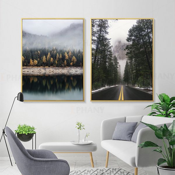 mountain foggy forest picture nature scenery scandinavian canvas painting poster nordic landscape modern wall art decoration
mountain foggy forest picture nature scenery scandinavian canvas painting poster nordic landscape modern wall art decoration