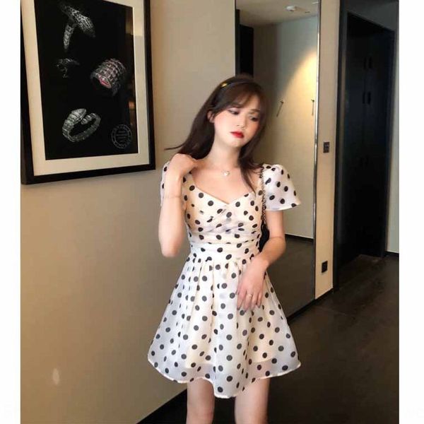 талия похудение полька 2020 нового французский пузыря рукав элегантной принцесса платья для женщин принцессы dressdress платья, Black;gray 
талия похудение полька 2020 нового французский пузыря рукав элегантной принцесса платья для женщин принцессы dressdress платья, Black;gray