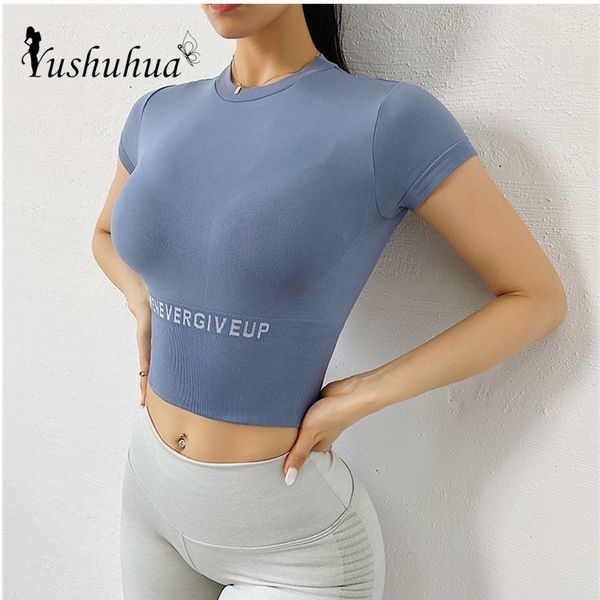 fitness short sleeve women's energy seamless yoga shirts letter sports shirts for women gym yoga elastic workout crop, White;red
fitness short sleeve women's energy seamless yoga shirts letter sports shirts for women gym yoga elastic workout crop, White;red