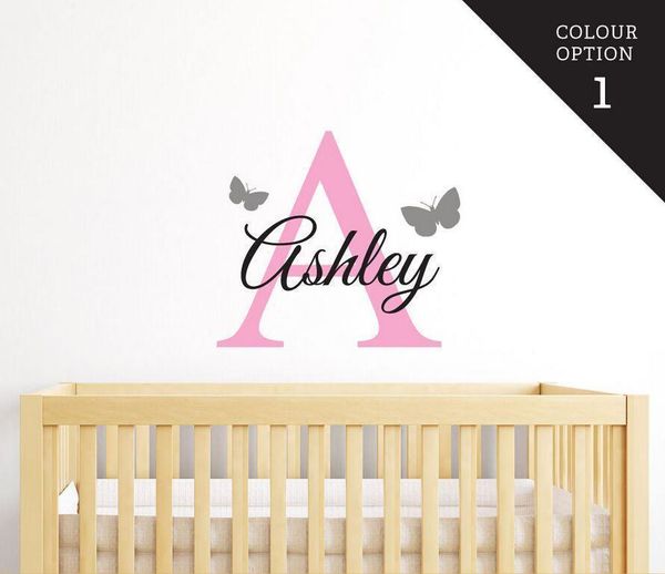 customized name butteryfly wall decal for girls boys kids baby room mural removable vinyl diy wall sticker a032
customized name butteryfly wall decal for girls boys kids baby room mural removable vinyl diy wall sticker a032