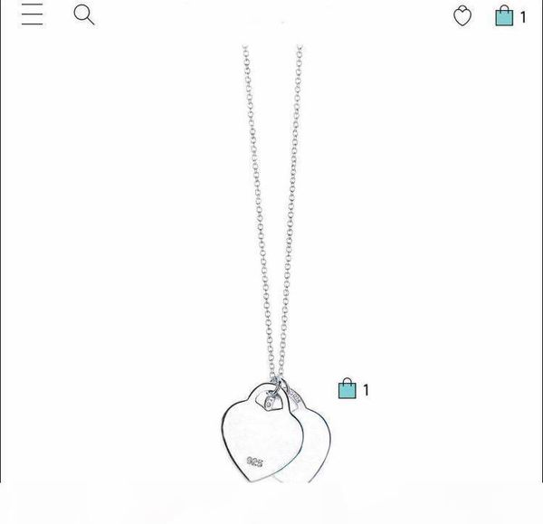 есть марку 925 стерлингового серебро сердца любовь ожерелья кулон bijoux для леди дизайн женской партии свадьбы обручальных украшений для не, Silver
есть марку 925 стерлингового серебро сердца любовь ожерелья кулон bijoux для леди дизайн женской партии свадьбы обручальных украшений для не, Silver