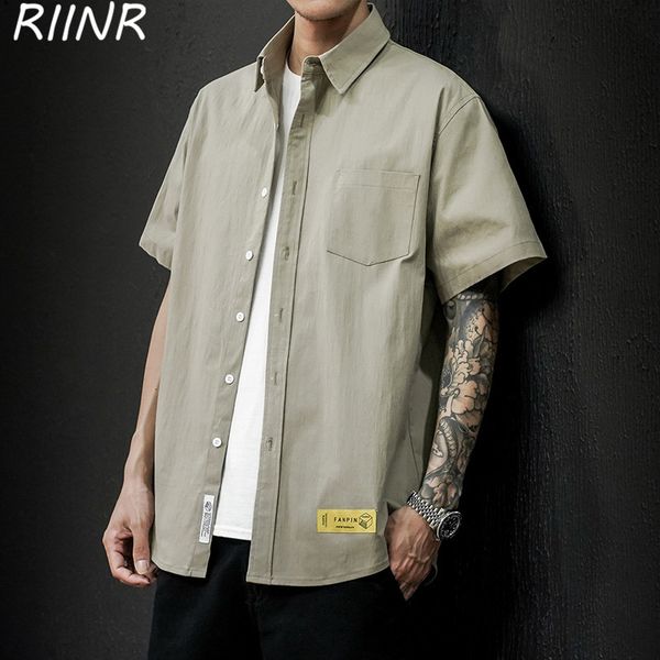 riinr 2020 summer new large size label short sleeve shirt loose comfortable -5xl, White;black
riinr 2020 summer new large size label short sleeve shirt loose comfortable -5xl, White;black