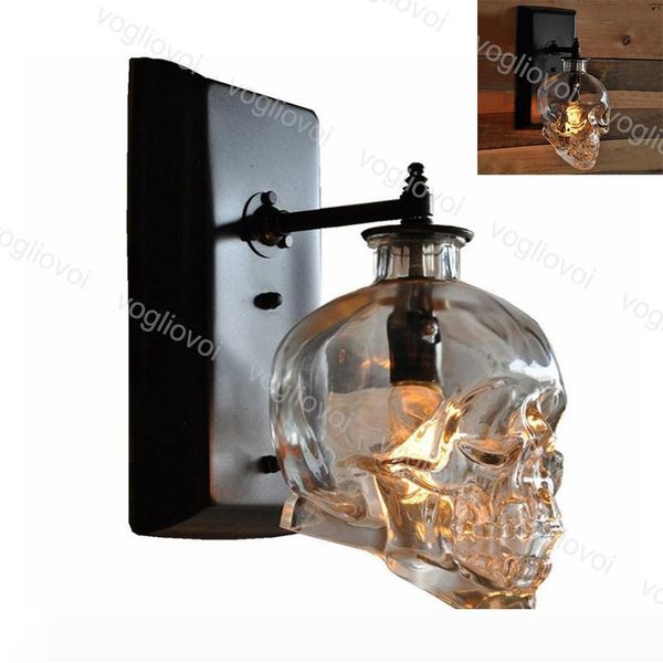 wall lamp skull head individual creativity transparent glass 110-240v retro loft for indoor dinning room cafe bar home dhl
wall lamp skull head individual creativity transparent glass 110-240v retro loft for indoor dinning room cafe bar home dhl