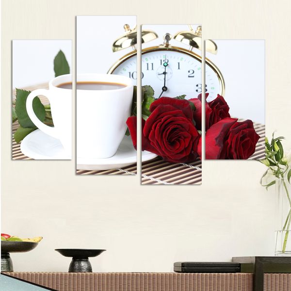 4 panels modern wall painting coffee kitchen still life home decorative art picture prints on canvas hd image
4 panels modern wall painting coffee kitchen still life home decorative art picture prints on canvas hd image