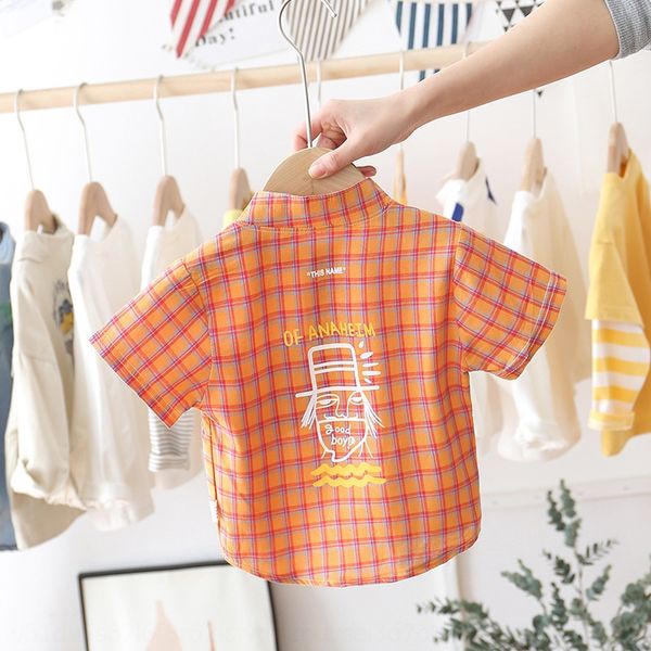 shirt children's clothingwear 2020 new boyshalf sleeve plaid shirt children's fashion western style summer style, White;black
shirt children's clothingwear 2020 new boyshalf sleeve plaid shirt children's fashion western style summer style, White;black
