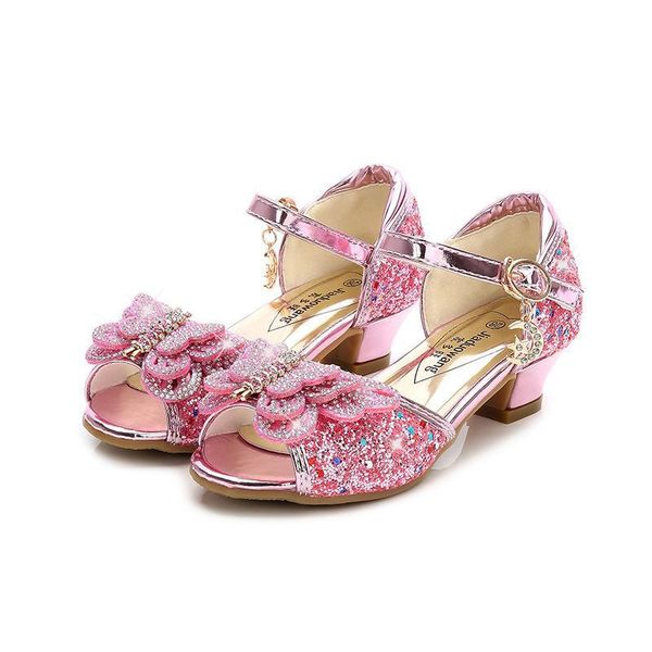 Children Sandals For Girls Weddings Girls Sandals Crystal High Heel Shoes Banquet Pink Gold Blue Glitter Leather Shoes Butterfly
Children Sandals For Girls Weddings Girls Sandals Crystal High Heel Shoes Banquet Pink Gold Blue Glitter Leather Shoes Butterfly
