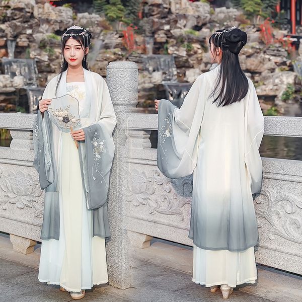 gimrh new chinese style chinese style women's embroidered gradient large sleeve short skirt shirt shirt waist stitching six-meter wide, Black;red
gimrh new chinese style chinese style women's embroidered gradient large sleeve short skirt shirt shirt waist stitching six-meter wide, Black;red