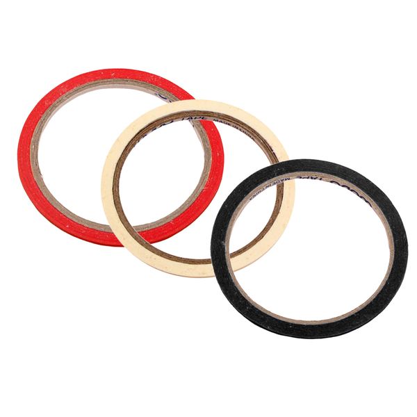 30pcs thin draping tape 3mm whiteboard masking tape dress form tools 20m, Black
30pcs thin draping tape 3mm whiteboard masking tape dress form tools 20m, Black