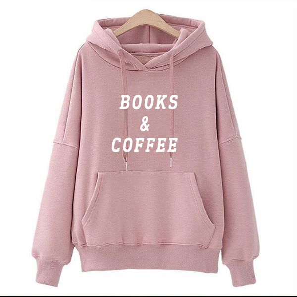 women's hoodies & sweatshirts fashion books coffee print kawaii streetwear youth frauen autumn winter for women hip hop pullovers shirt, Black
women's hoodies & sweatshirts fashion books coffee print kawaii streetwear youth frauen autumn winter for women hip hop pullovers shirt, Black