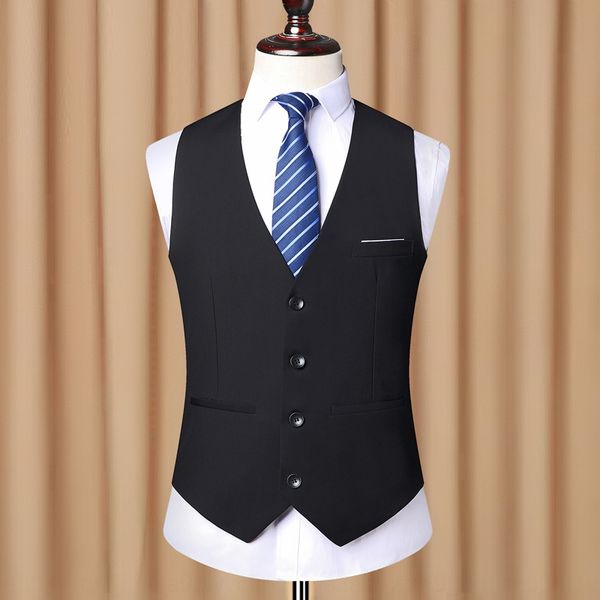 suit men's vest autumn new gentleman sleeveless fashion british suit casual vest men's british, Black;white
suit men's vest autumn new gentleman sleeveless fashion british suit casual vest men's british, Black;white