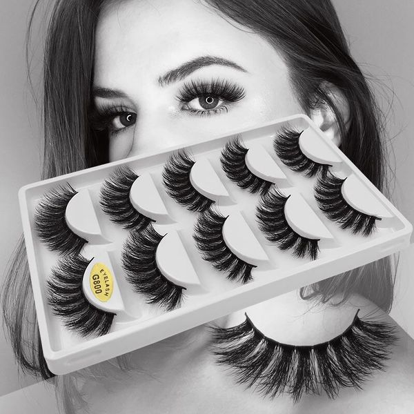 5 pairs mink eyelashes 3d false lashes thick crisscross makeup false eyelash extension natural volume soft faux eye lashes
5 pairs mink eyelashes 3d false lashes thick crisscross makeup false eyelash extension natural volume soft faux eye lashes