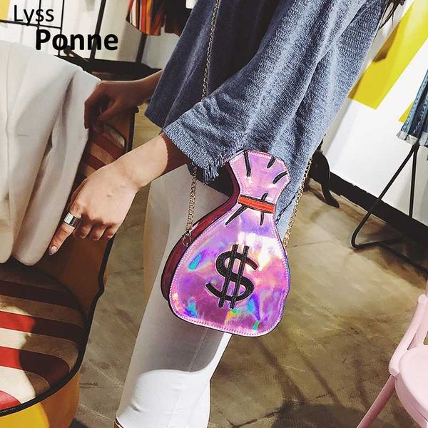 2020 laser holographic women pouch colorful bag chain money shape crossbody purses handbag fahsion girls mini harajuku handbags
2020 laser holographic women pouch colorful bag chain money shape crossbody purses handbag fahsion girls mini harajuku handbags