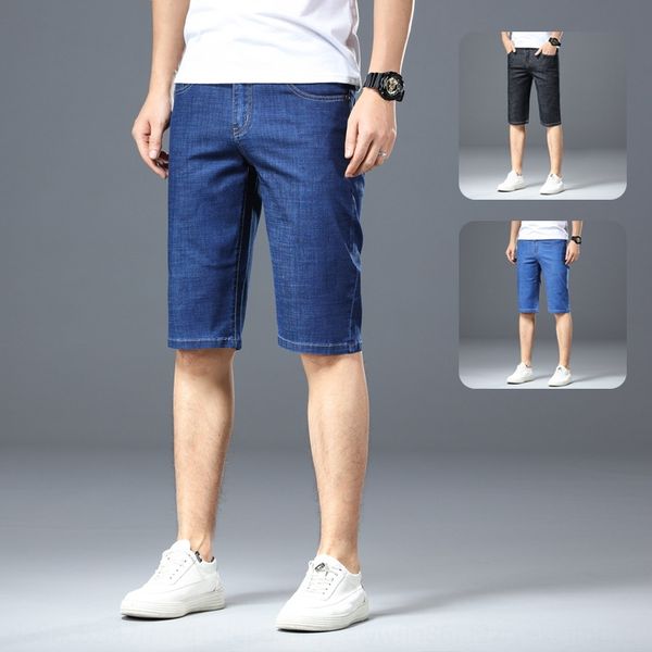 2020 new men's denim youth thin straight casual pants and shorts cotton stretch denim shorts casual pants, Blue
2020 new men's denim youth thin straight casual pants and shorts cotton stretch denim shorts casual pants, Blue