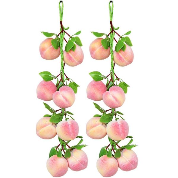2pcs/set artificial peach fruit string fake vegetables hanging home garden decor artificial peach strings
2pcs/set artificial peach fruit string fake vegetables hanging home garden decor artificial peach strings