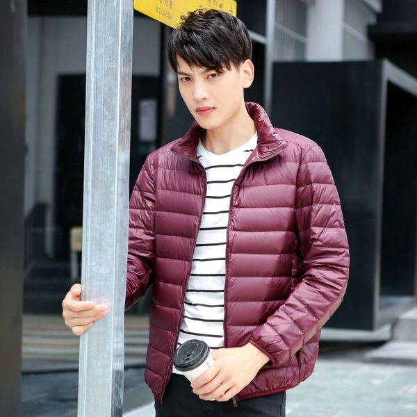 winter coat male fashion ultralight down jacket men clothes 2020 korean men's duck down jacket warm casaco hiver lw1158, Black
winter coat male fashion ultralight down jacket men clothes 2020 korean men's duck down jacket warm casaco hiver lw1158, Black