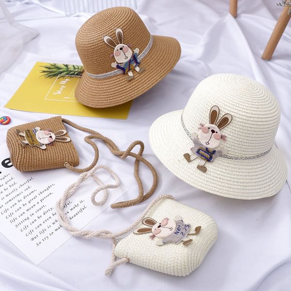 children's shade sun straw sun straw hat korean fashion cute bag hat set, Blue;gray
children's shade sun straw sun straw hat korean fashion cute bag hat set, Blue;gray