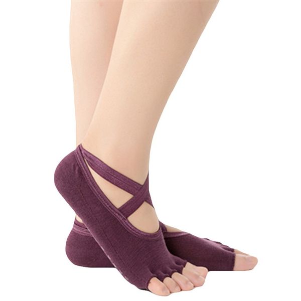 женщины йога носки backless пять toe anti-slip голеностопного возьмитесь пилатес фитнес-центр женские спортивные носки, Black
женщины йога носки backless пять toe anti-slip голеностопного возьмитесь пилатес фитнес-центр женские спортивные носки, Black