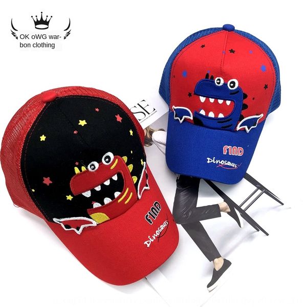children's net new cartoon mesh cap korean embroidered baseball dinosaur embroidery baseball net cap fashion, Yellow
children's net new cartoon mesh cap korean embroidered baseball dinosaur embroidery baseball net cap fashion, Yellow
