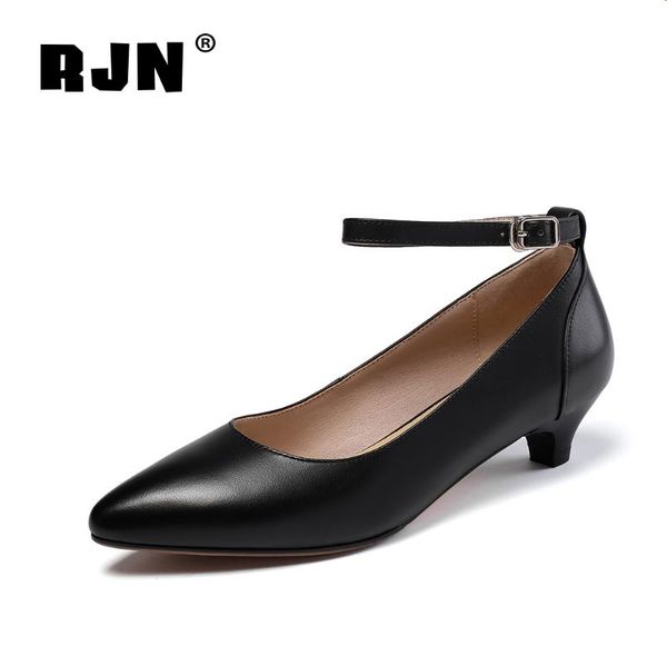 rjn new fashion office lady pumps genuine leather black pointed toe low heel women shoes buckle straps pumps ro648
rjn new fashion office lady pumps genuine leather black pointed toe low heel women shoes buckle straps pumps ro648