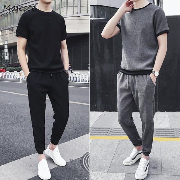 men sets solid plus size 4xl short sleeve summer korean simple leisure fashion mens set chic students all-match ins bf ulzzang, Gray
men sets solid plus size 4xl short sleeve summer korean simple leisure fashion mens set chic students all-match ins bf ulzzang, Gray