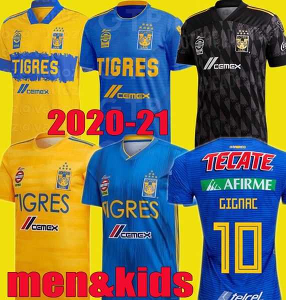 men kids 2020 2021 uanl tigres gignac soccer jerseys kits 19 20 21 vargas camiseta maillot home away third pizarro mexico football shirts, Black;yellow
men kids 2020 2021 uanl tigres gignac soccer jerseys kits 19 20 21 vargas camiseta maillot home away third pizarro mexico football shirts, Black;yellow