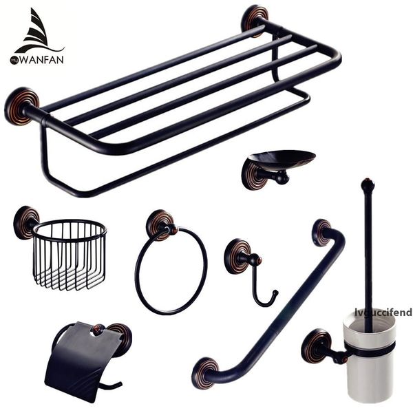 black bathroom series european modern towel ring toilet roll paper holder cup holder robe hook bathroom accessories home decor t200425
black bathroom series european modern towel ring toilet roll paper holder cup holder robe hook bathroom accessories home decor t200425