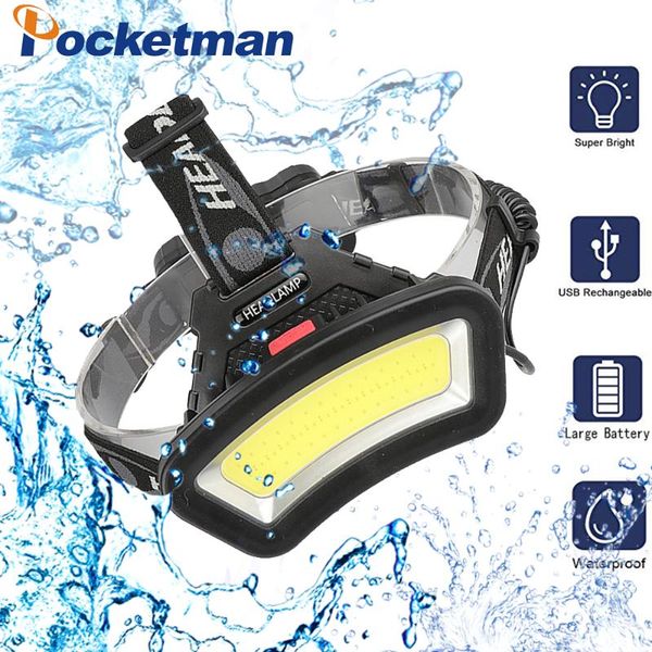 headlamps led lighting distance wide angle cob headlight use 2x18650 battery head lamp usb rechargeable lantern for hike outdoor
headlamps led lighting distance wide angle cob headlight use 2x18650 battery head lamp usb rechargeable lantern for hike outdoor
