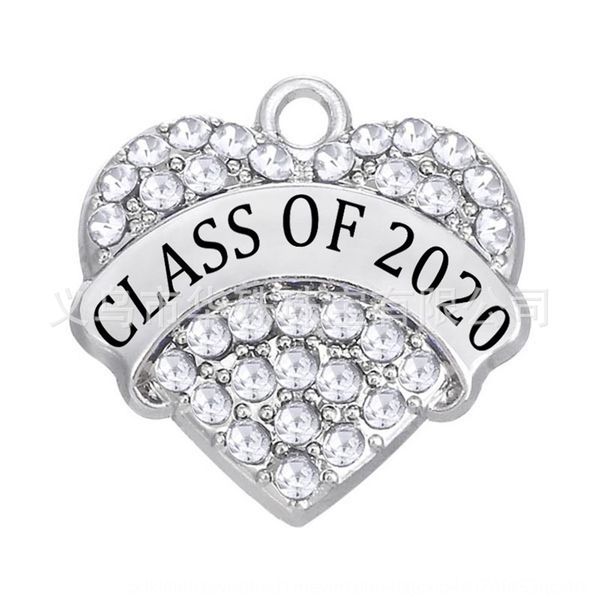class of 2020 university class graduation point peach heart accessories jewelry diamond diamond, Silver
class of 2020 university class graduation point peach heart accessories jewelry diamond diamond, Silver
