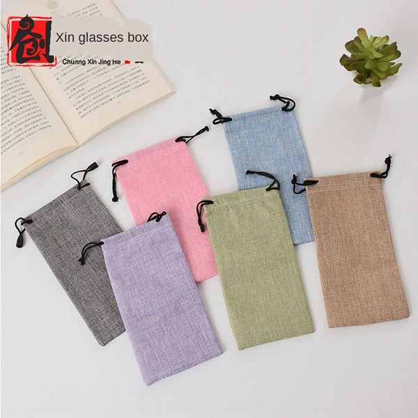 new storage myopia linen myopia glasses sun glasses storage bag mobile phone protection bag, Blue
new storage myopia linen myopia glasses sun glasses storage bag mobile phone protection bag, Blue
