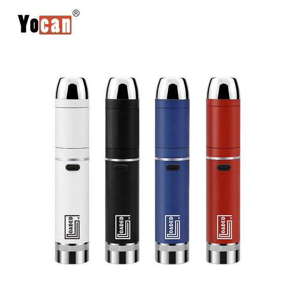 100% Authentic Yocan Loaded Starter Kits for wax thcik oil E cigs Vapes Pen Built-In 1400mAh Battery Vaporizer Pen Quad Dual Quartz Coil
100% Authentic Yocan Loaded Starter Kits for wax thcik oil E cigs Vapes Pen Built-In 1400mAh Battery Vaporizer Pen Quad Dual Quartz Coil