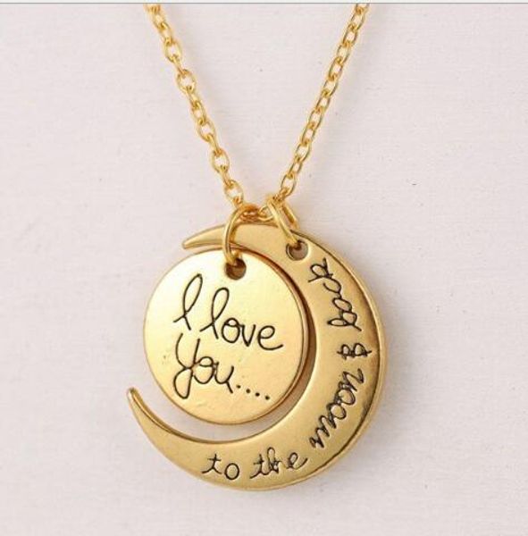 the moon charm and back necklace lobster clasp couple pendant necklaces 2 styles i love you to fashion accessories christmas gift, Silver
the moon charm and back necklace lobster clasp couple pendant necklaces 2 styles i love you to fashion accessories christmas gift, Silver