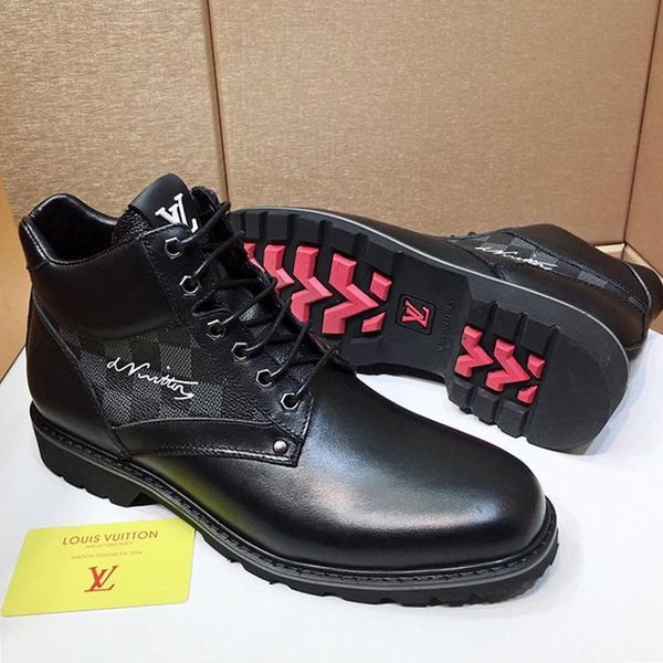 luxury mens shoes fashion comfortable casual oberkampf ankle boot martin boots with origin box bottes hommes fashion type luxury style l, Black
luxury mens shoes fashion comfortable casual oberkampf ankle boot martin boots with origin box bottes hommes fashion type luxury style l, Black