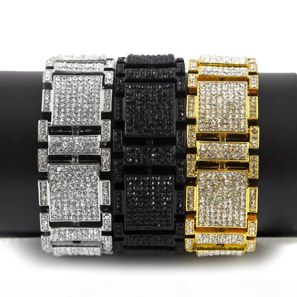 new arrival hip hop bracelet men luxury simulated diamond fashion bracelet bling bracelets & bangles, Golden;silver
new arrival hip hop bracelet men luxury simulated diamond fashion bracelet bling bracelets & bangles, Golden;silver