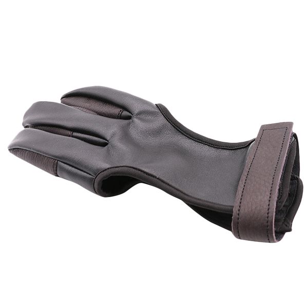 wrist support 3-finger protection finger archery glove hunting bow soft outdoor gadget, Black;red
wrist support 3-finger protection finger archery glove hunting bow soft outdoor gadget, Black;red