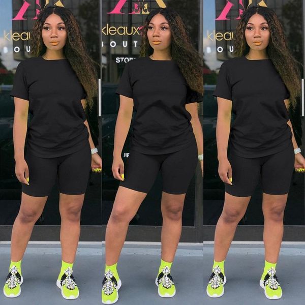женщины одежды двухкусочного лето нарядов 2 шт набор tracksuits сплошного цвета футболка шорт беговых sweatsuit плюс размера clothingdtws, White
женщины одежды двухкусочного лето нарядов 2 шт набор tracksuits сплошного цвета футболка шорт беговых sweatsuit плюс размера clothingdtws, White