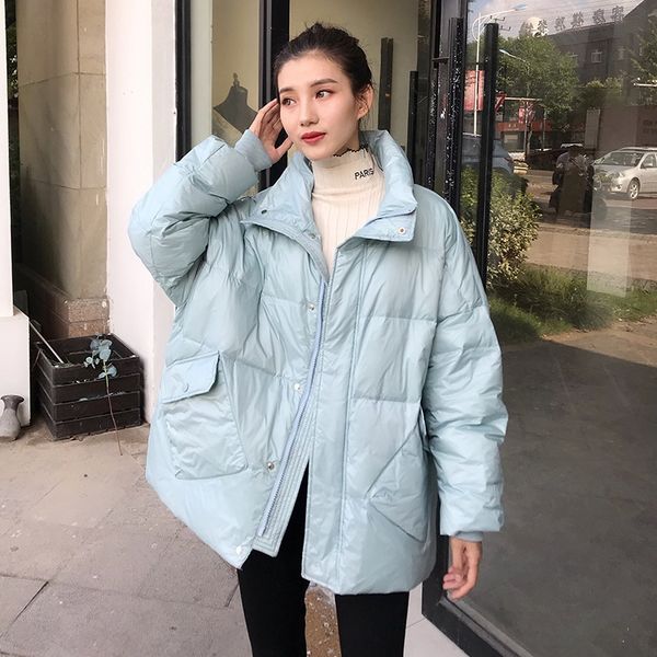 txzkh 2020 autumn and winter new women's short stand collar korean jacket down jacketcoat down jacket style casual all-match loose smal, Black
txzkh 2020 autumn and winter new women's short stand collar korean jacket down jacketcoat down jacket style casual all-match loose smal, Black