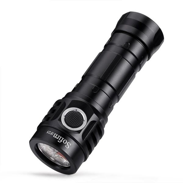 Sofirn If25 Rechargeable Powerful 21700 2500lm Variable Light Color Temperature 4 Pcs Led 18650 Torch 2700k-6500k