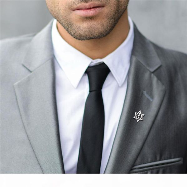 messianic jewelry for women or men 18k real gold plated platinum plated messianic symbol brooch pin, Gray 
messianic jewelry for women or men 18k real gold plated platinum plated messianic symbol brooch pin, Gray