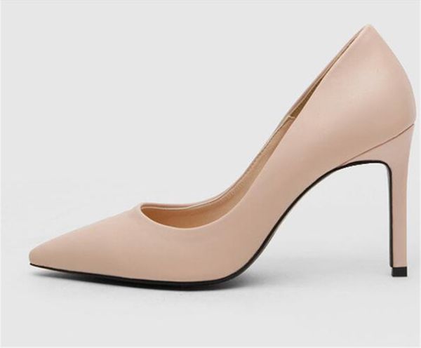 female heels women shoes brand women pumps office ladies working shoes solid pointed toe dress shoes spring autumn plus size de, Black
female heels women shoes brand women pumps office ladies working shoes solid pointed toe dress shoes spring autumn plus size de, Black