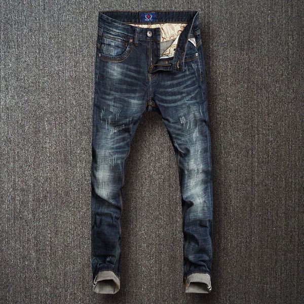 men's jeans italian style fashion men black blue color slim fit elastic ripped vintage designer homme
men's jeans italian style fashion men black blue color slim fit elastic ripped vintage designer homme