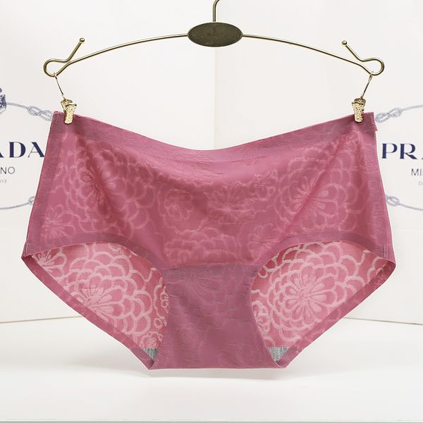 style one-piece ice silk women panties middle waist jacquard edgy women's underwear intimate briefs lady, Black;pink
style one-piece ice silk women panties middle waist jacquard edgy women's underwear intimate briefs lady, Black;pink