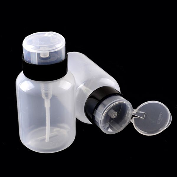 travel transparent with black 1pcs/lot plastic nail polish remover dispenser refillable bottles 210ml pressed pump spray bottle
travel transparent with black 1pcs/lot plastic nail polish remover dispenser refillable bottles 210ml pressed pump spray bottle