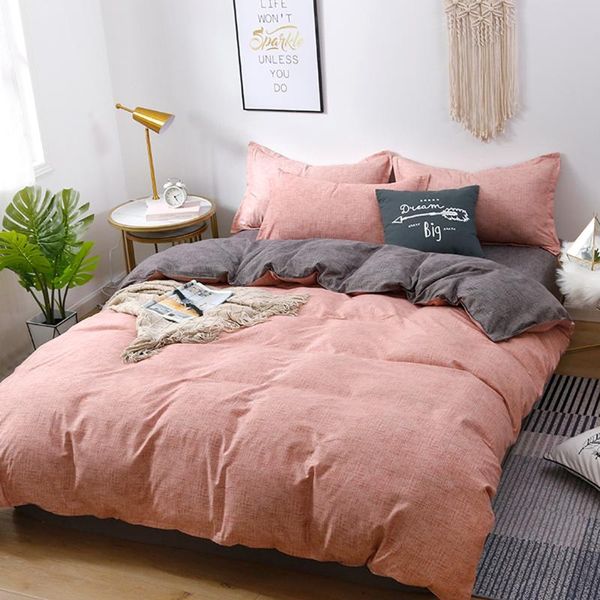 home textile bedding sets 5 size pink and gray summer bed linens 3/4pcs duvet cover set pastoral bed sheet ab side duvet cover
home textile bedding sets 5 size pink and gray summer bed linens 3/4pcs duvet cover set pastoral bed sheet ab side duvet cover