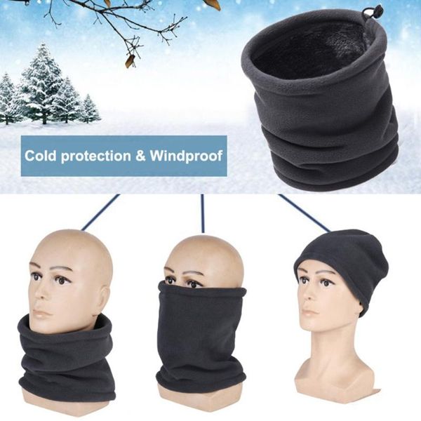 neck warmer snood or hat scarf windproof for ski cycling sports polar fleece thick 25*25cm, Black
neck warmer snood or hat scarf windproof for ski cycling sports polar fleece thick 25*25cm, Black